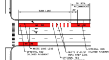 example BRT street design